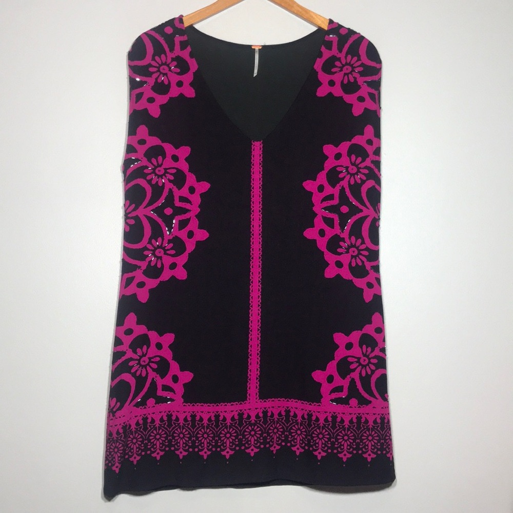 Free People Sequined Mini Dress
